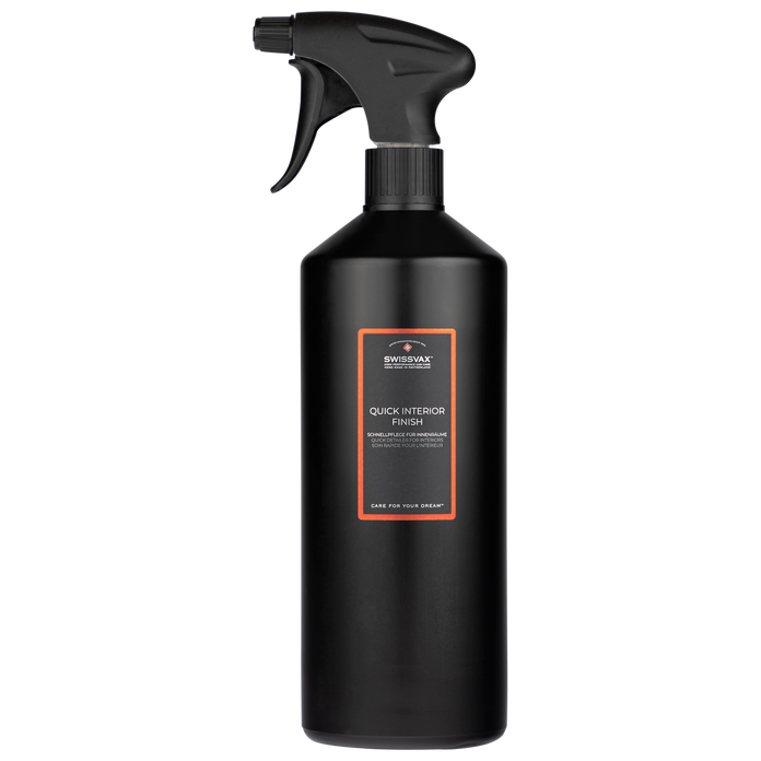 QUICK INTERIOR FINISH Spray detailing pour toutes surfaces à l’intérieur (sauf textiles)